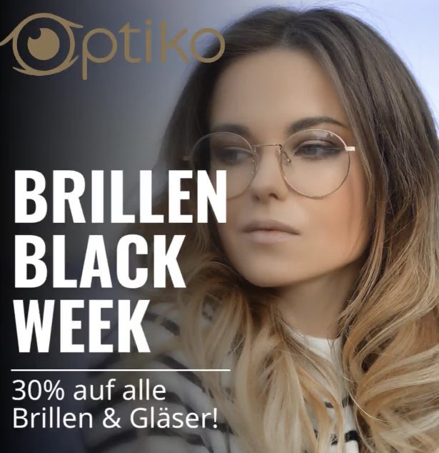 Optiko - Brillen in Hamburg - BLACK WEEK