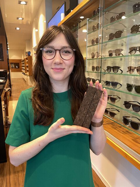 Kunden-Brille mit Wow-Effekt dank Stilberatung von unseren Experten