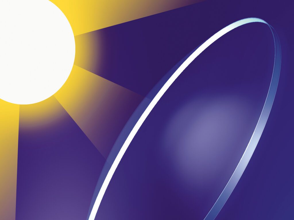 Beschichtung sorgt für 100% UV-Schutz bei Brillengläsern und schützt die Augen