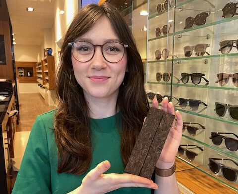 Kunden-Brille mit Wow-Effekt dank Stilberatung von unseren Experten